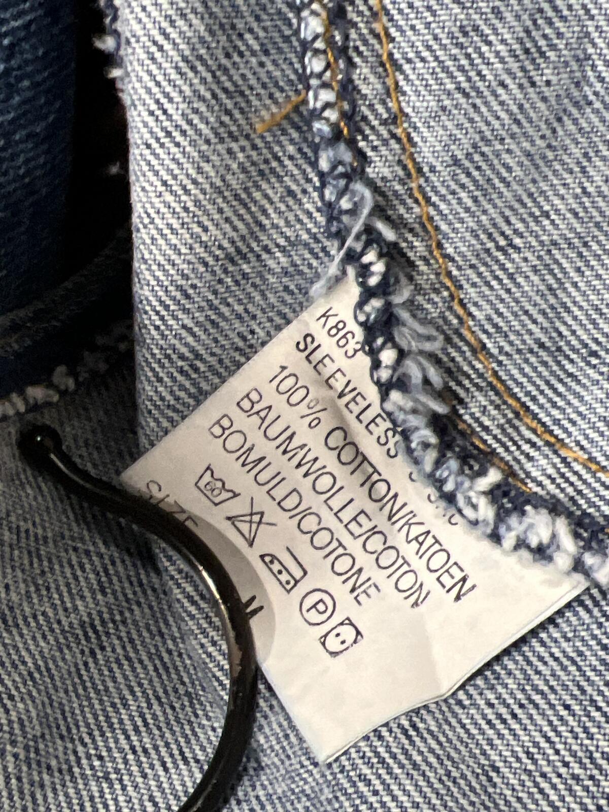 Vintage Lee Riders USA | M | 100% Cotton denim sleeveless jacket