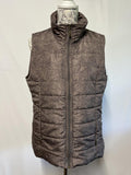 TIGI | Size 10/12 | ‘Cinnamon Latte’ Gilet | Polyester