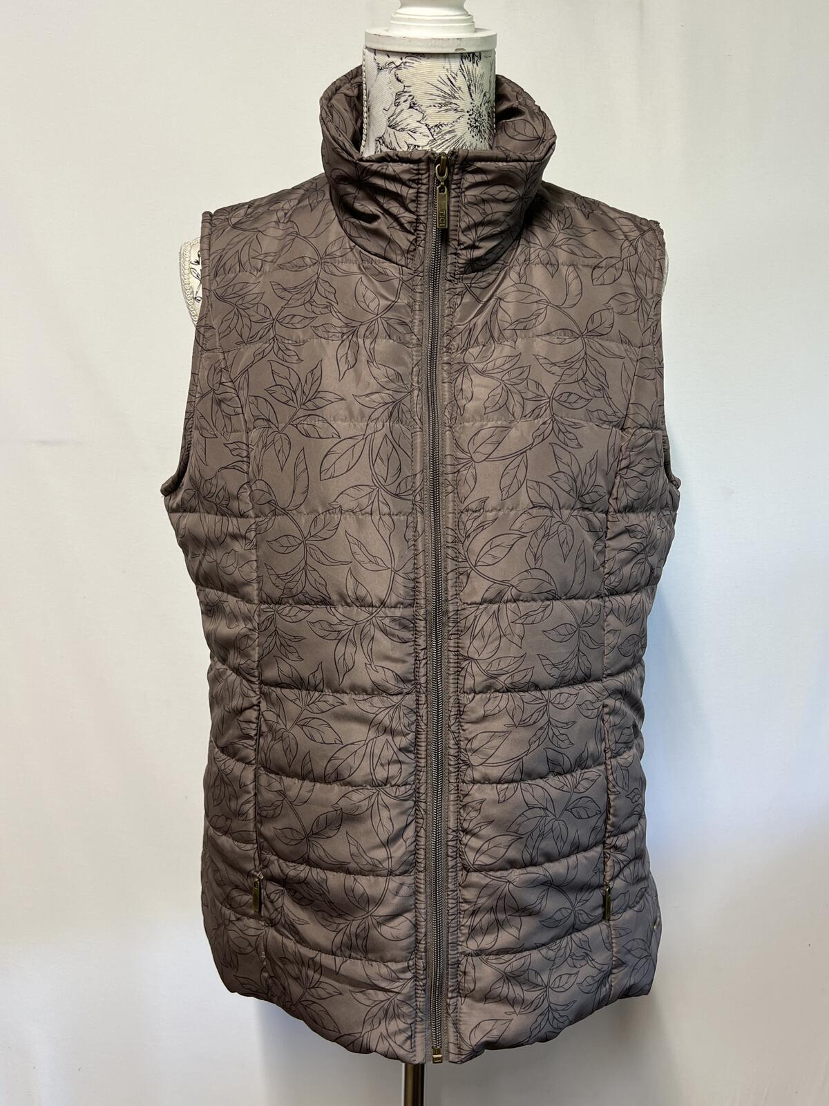 TIGI | Size 10/12 | ‘Cinnamon Latte’ Gilet | Polyester