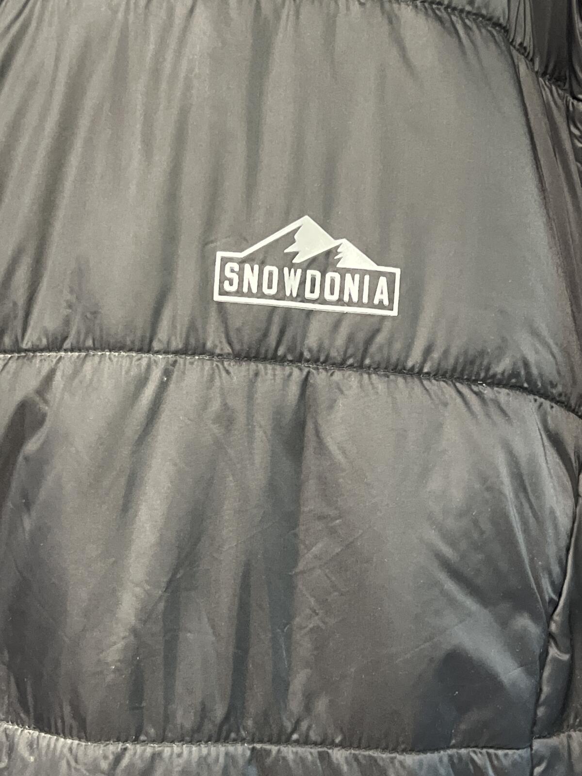 Snowdonia | Size 32 | Black Puffer Jacket | Brand New With Tags