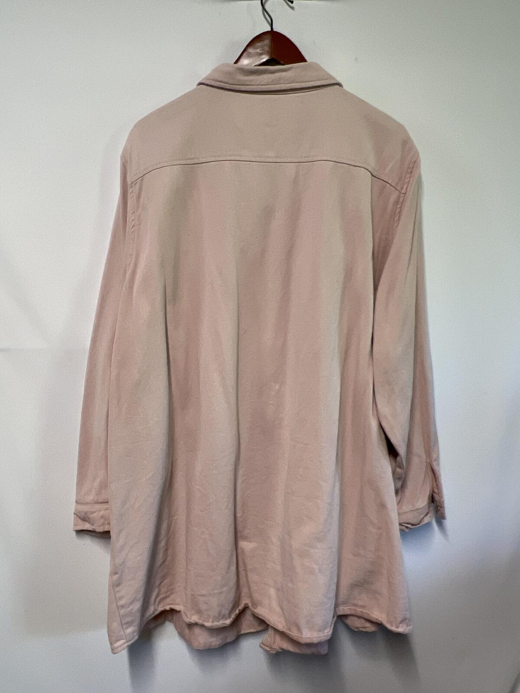 Yours | Size 30-32 | Distressed Pink Denim Jacket | Very good