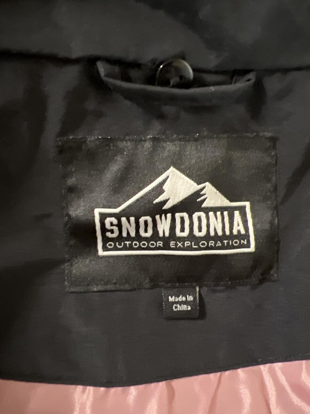 Snowdonia | Size 12 | Black Waterproof Coat/Windbreaker