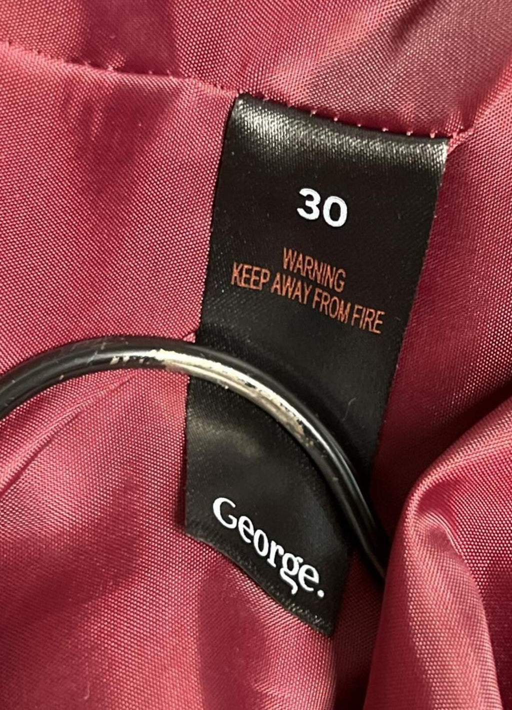 George | Size 30 | Pink Trenchcoat