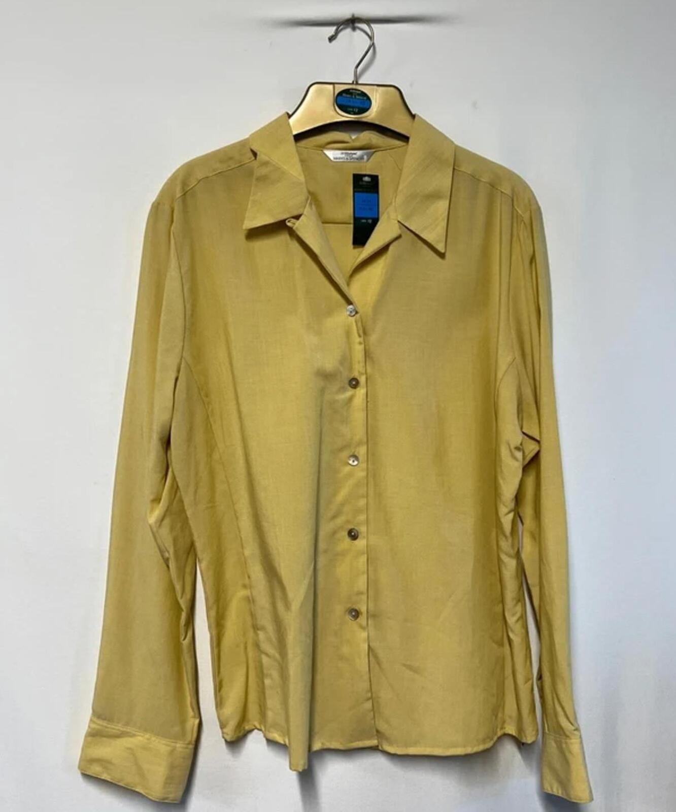 Vintage St Michael | 14 | Yellow Shirt | Brand New With Tags