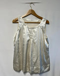 M&S | Size 12 | Classic Chic cream silky vest top | Polyester